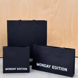 Noir Luxus -Tragetasche