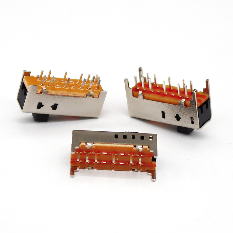 Schleifschalter SS25D01 Doppelte-Reihe 12-Pin Schaltschalter elektronisches Produkt Mikro -vertikaler Schleifschalter