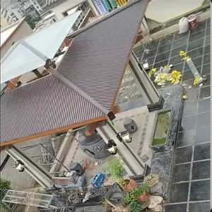 Aluminiumplatten für das Dach der großen Wand-geformtes Design mit Wärmeisolierungeigenschaften