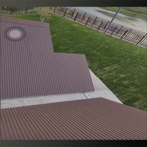 Aluminiumplatten für das Dach der großen Wand-geformtes Design mit Wärmeisolierungeigenschaften