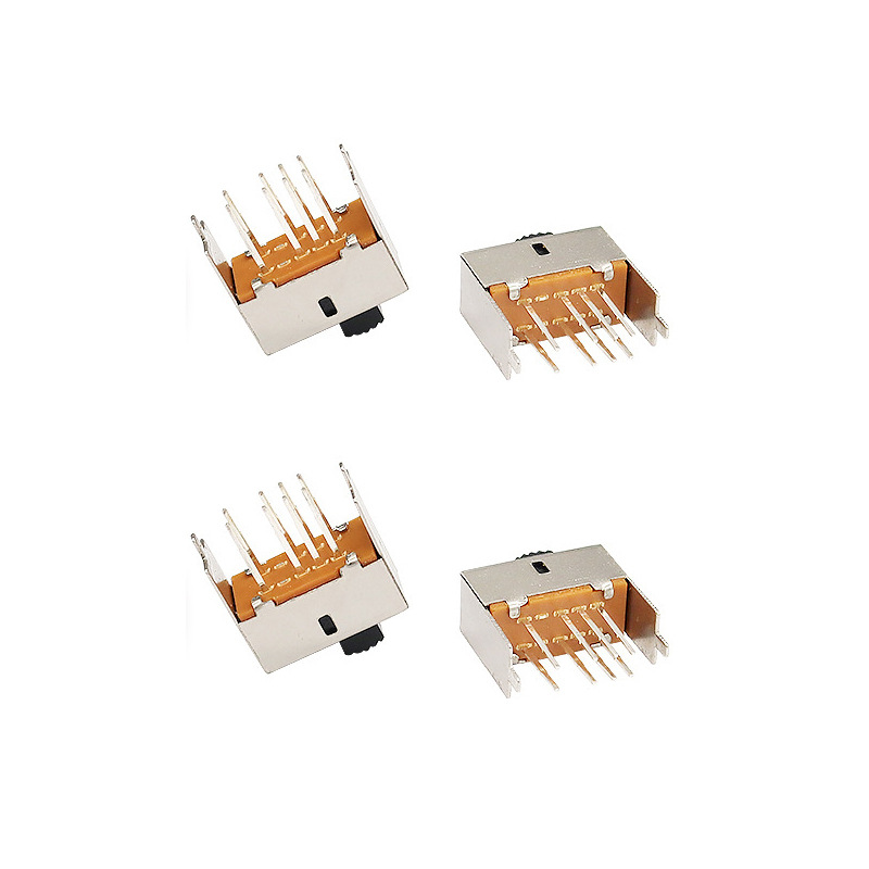 Schleifschalter S23E03 Mikro -Schieberschalter für Haartrockner Weihrauchbrenner, doppelt-Reihe 8-Pin vertikal zwei-Positionsleitschalter
