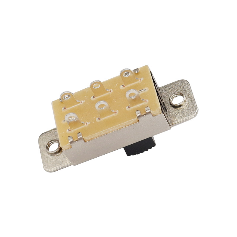 Slide Switch SS23F19, doppelt-Reihe 6-Pin drei-Positionsleitungsschalter, Autonavigation DVD -Schieberschalter
