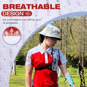 Nika Bogenschießen 440028 S/M/L-Brustschutz für Mädchen im Bogenschießen