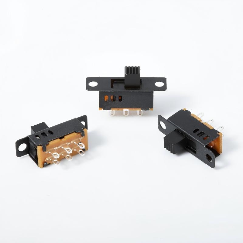 Schiebeschalter SS23D32 Dual-Reihe drei-Position 2P3T vertikal sechs-Pin bipolar drei-Position