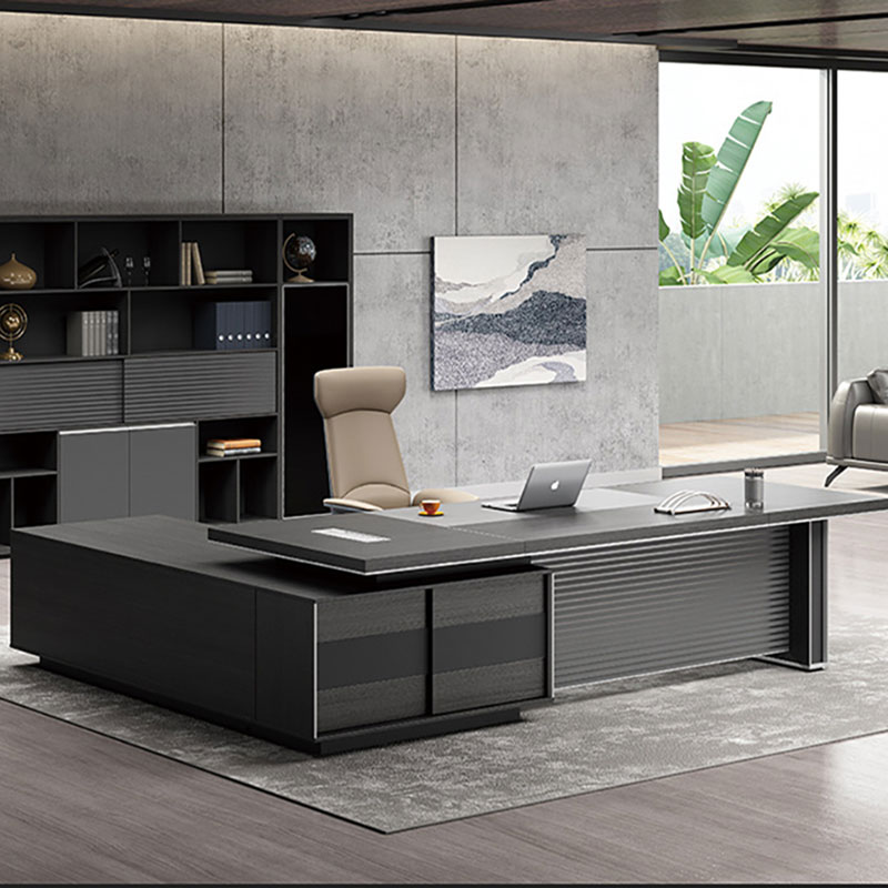 Modle DBT004 Dio Light Luxury Simple Modern Office Single Manager Desk Executive Computer Desk, High-End-Office-Chefschreibtisch.