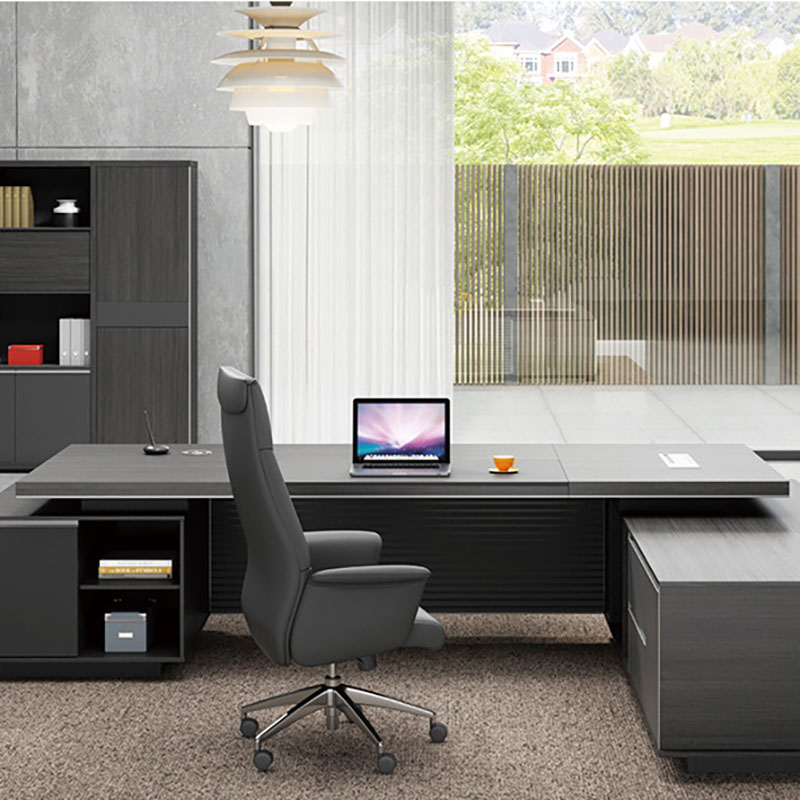 Modle DBT004 Dio Light Luxury Simple Modern Office Single Manager Desk Executive Computer Desk, High-End-Office-Chefschreibtisch.
