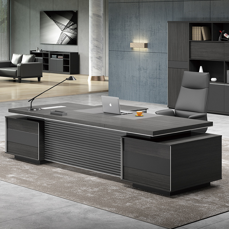 Modle DBT004 Dio Light Luxury Simple Modern Office Single Manager Desk Executive Computer Desk, High-End-Office-Chefschreibtisch.