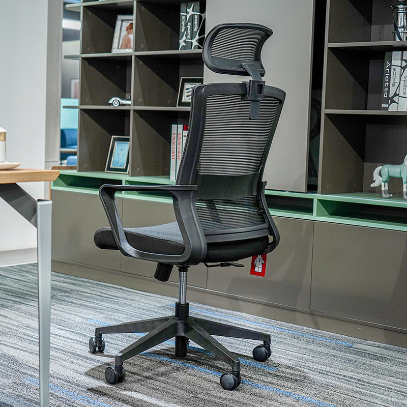Modell BGY001 Großhandel Ergonomischer Netzstuhl - Atmungsaktiver, gebogener Rücken mit Höhe-Verstellbare Arme für Studium, Büro und langes Sitzen
