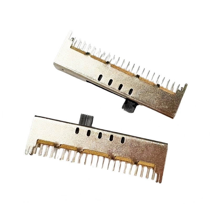 Schiebeschalter SS-49D01 Vertikal-Beritten 9-Position doppelt-Pole Double-Reihe Miniatur-Netzschalter für Spielzeug